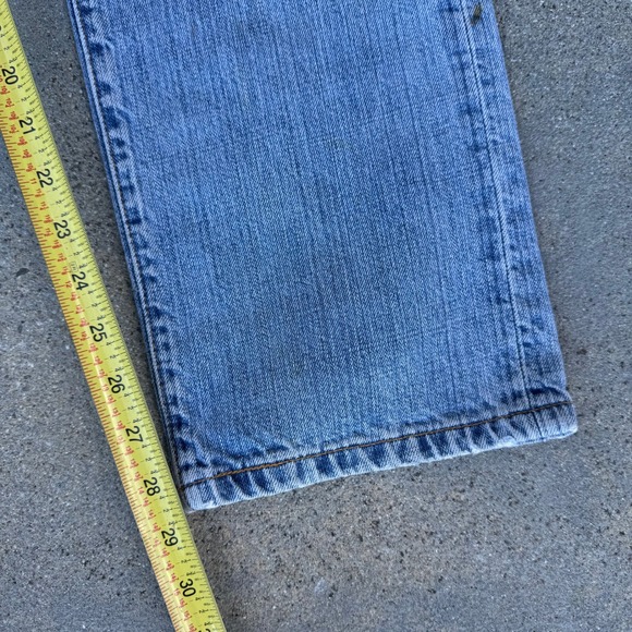 Levi's Vintage 501 Original Button Fly Light Wash Blue Denim Jeans Men 31x30 - Picture 8 of 15